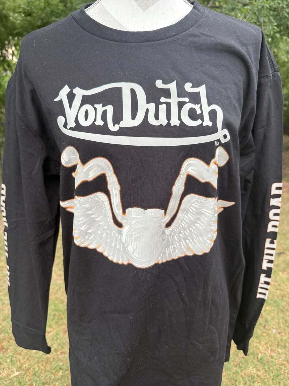 Von Dutch 1X Long Sleeve  Hit The Road Motorcycle